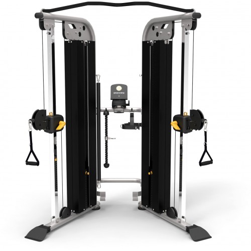 Διπλή Τροχαλία ES9030 (με πλάκες βαρών 2 x 77kg)